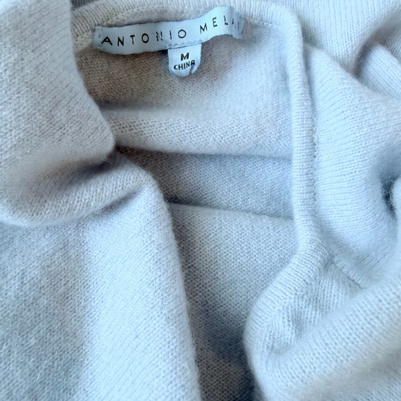 Antonio Melani Blue Cashmere Sweater - Picture 3 of 3